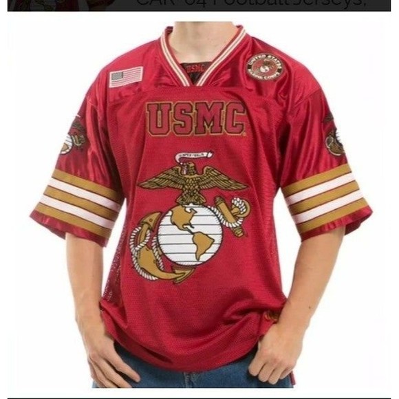 Rapid Dominance R11-MAR-CAR-04 Football Jerseys, USMC, Cardinal, Extra Large - Picture 1 of 8